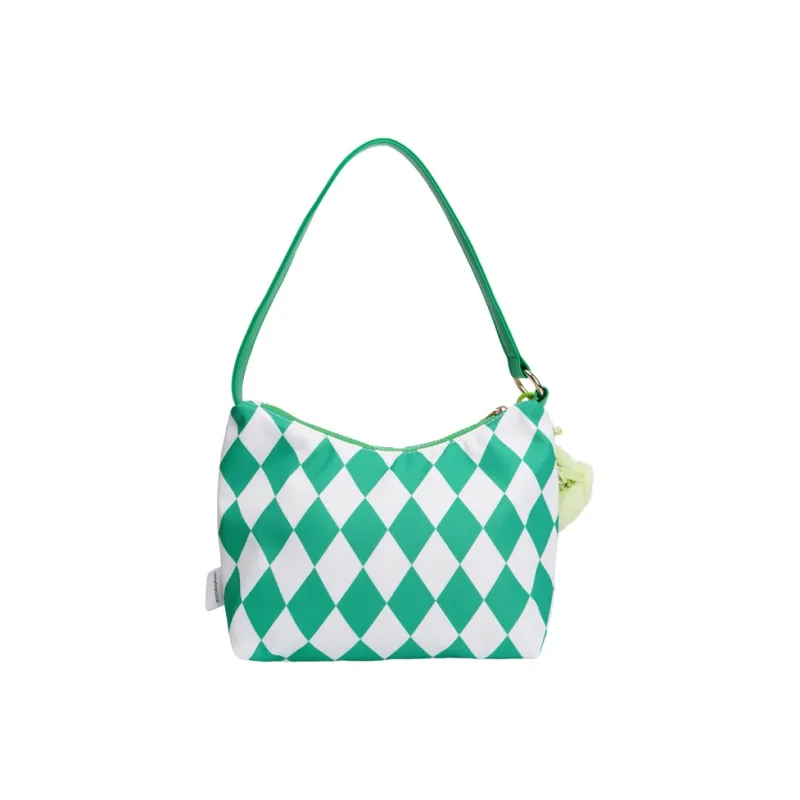 POTDEMIEL Polyester Handbag Regular Unisex Green-7