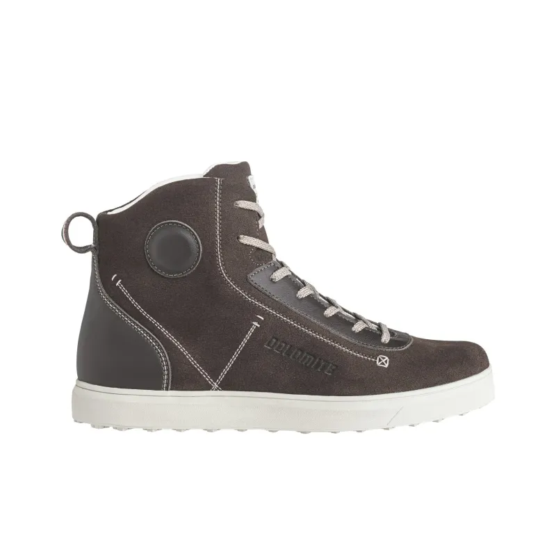 Dolomite Sorapis High Non-slip Wear-resistant Shock Absorption High-Top Canvas Shoes Unisex Earth Brown-1