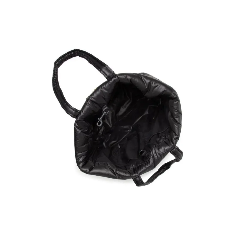 MICHAEL KORS Stirling Polyester Tote Bag Shopping Bag Shoulder Bag Handbag Large Size Women's Black-4