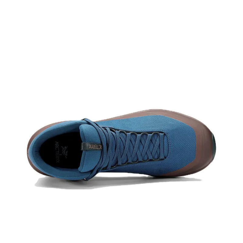 Arcteryx Aerios FL Cushioned Slip-Resistant Mid-Top Outdoor Shoes Unisex Blue Brown-3
