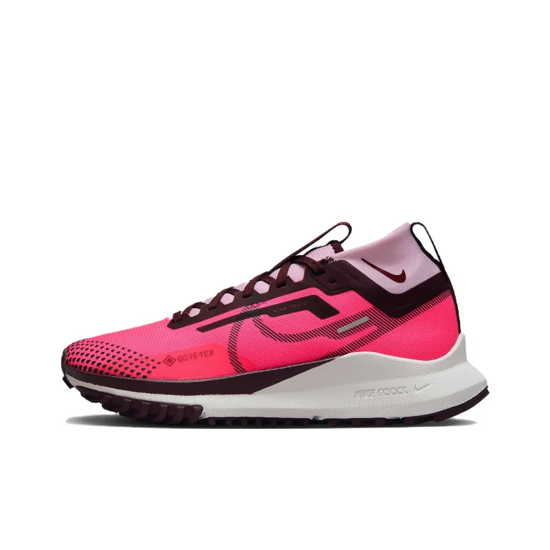 Nike React Pegasus Trail 4 Gore Tex Hyper Pink Team Red Pink Foam Burgundy Crush Women's-0