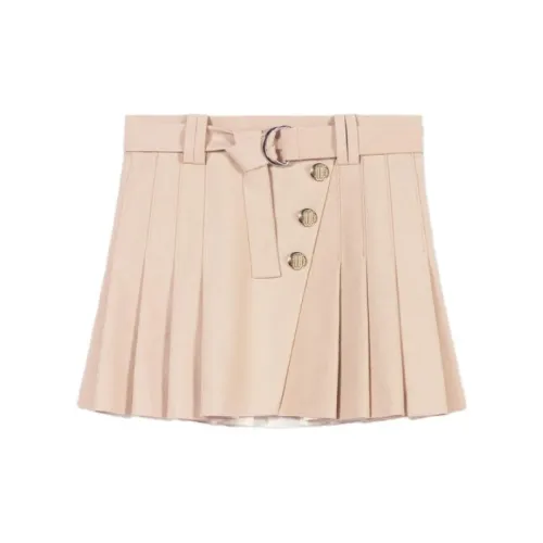 Maje High-rise Pleated Miniskirt