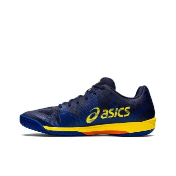 Asics Gel-Fastball 3 Cushioning Anti-Slip And Wear-Resistant Low-Top Training Shoes Unisex Blue Black