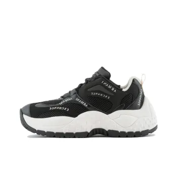 ARMANI EXCHANGEAE Cushioning Low Top Casual Shoes Women's Black