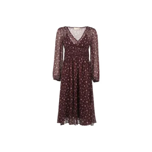 I BLUES Long-Sleeved Dresses Women's Brown