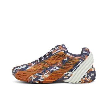 DIESEL S-Prototype Anti-Slip Wear-Resistant Low-Top Casual Shoes Men's Brown Blue White
