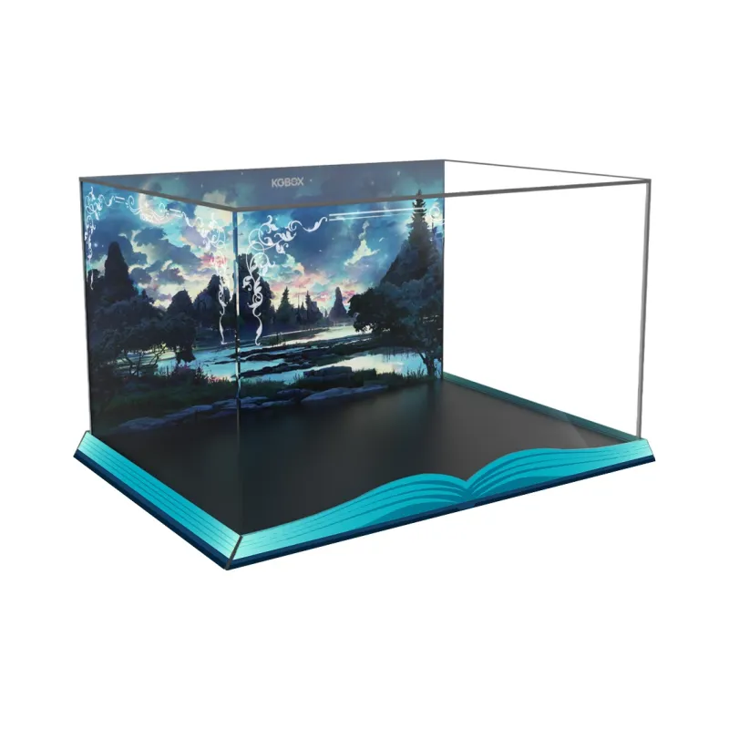 KGBOX LEGO 76419 Harry Potter Hogwarts Castle And Courtyard Dust Cover Storage Box Display Case Model Accessories-2