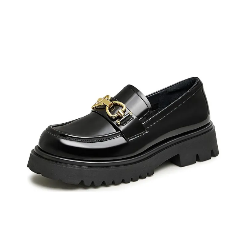 TATA Loafers Women's Black/Black Beige-11