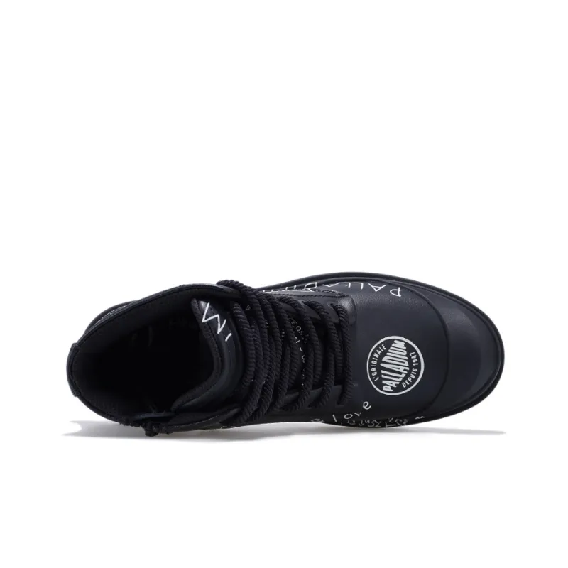 Palladium Pampa Martin Boots Men Black/White-2