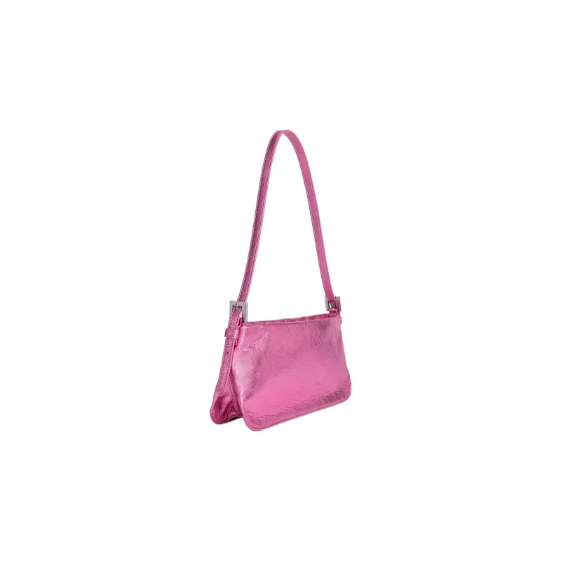 By Far Dulce Lipstick Metallic Shoulder Bag-1