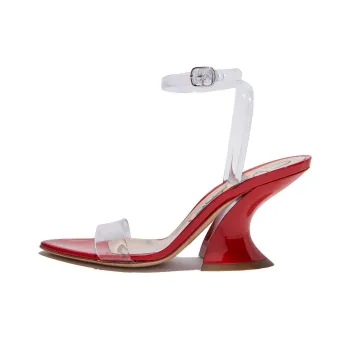 Casadei Elodie Strap Sandals Women's White Red