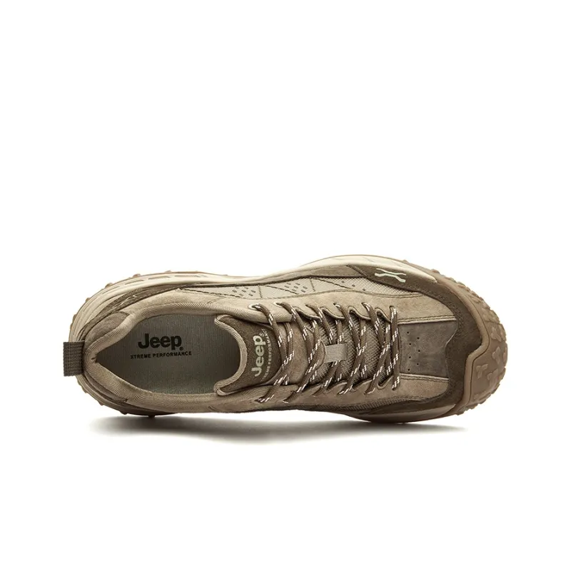 Jeep Shock Absorbers With Slip Resistant And Abrasion Resistant Properties Low Top Outdoor Shoes Men's-3