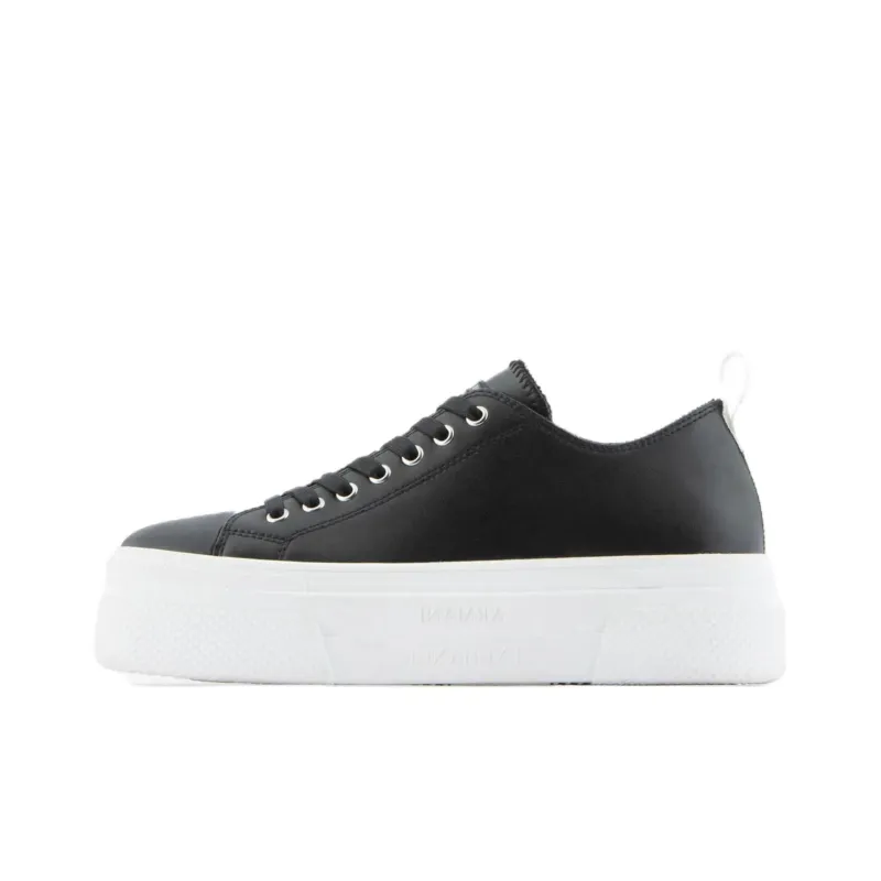 ARMANI EXCHANGE Logo-print Platform Sneakers-0