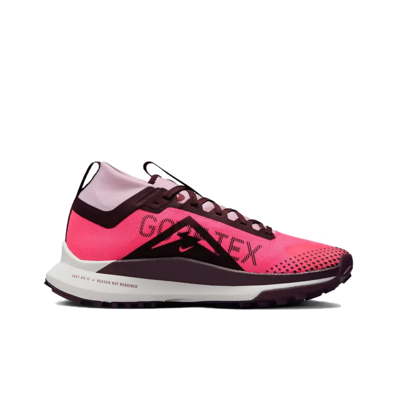 Nike React Pegasus Trail 4 Gore Tex Hyper Pink Team Red Pink Foam Burgundy Crush Women's-1