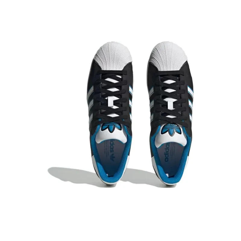 Adidas Originals Superstar 'Black Bright Blue'-3