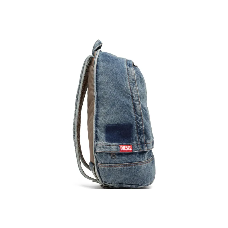 DIESEL Polyester Backpack Men's Blue-2