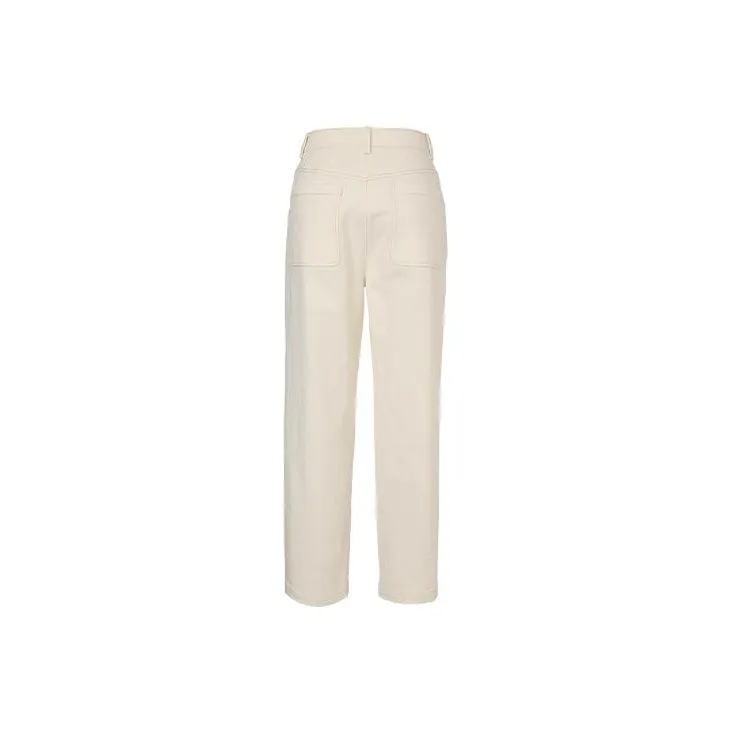 XII BASKET Jeans Women's White-1
