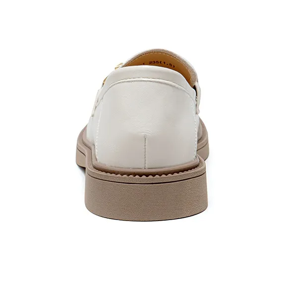 La Chapelle Loafers Women's Beige-4