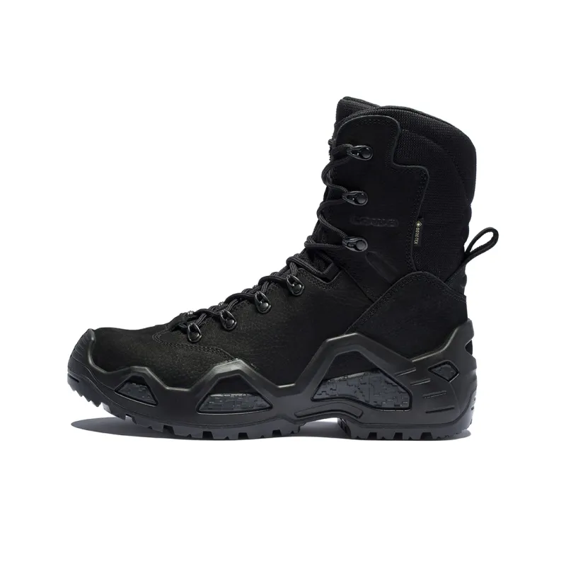 Lowa Z 8N GTX Cushioning, Wear Resistant Mid Top Outdoor Shoes Men's Black-0