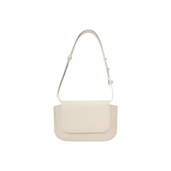 CALVIN KLEIN Synthetic Material Envelope Bag, Shoulder Bag Women's Ecru