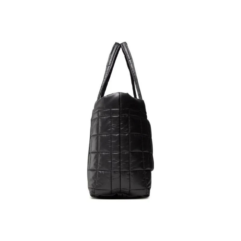 MICHAEL KORS Stirling Polyester Tote Bag Shopping Bag Shoulder Bag Handbag Large Size Women's Black-3