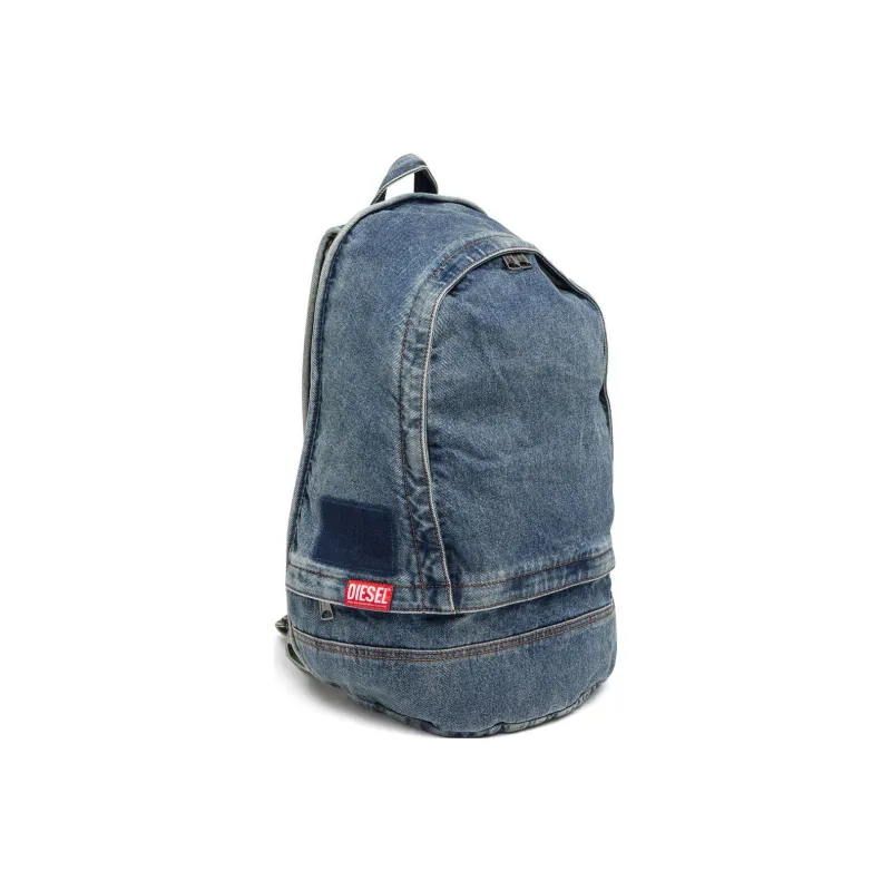 DIESEL Polyester Backpack Men's Blue-1