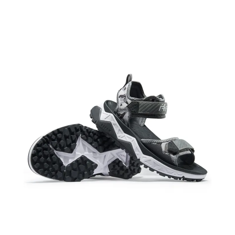RAX Beach Sandals Men's Gray Camouflage-3