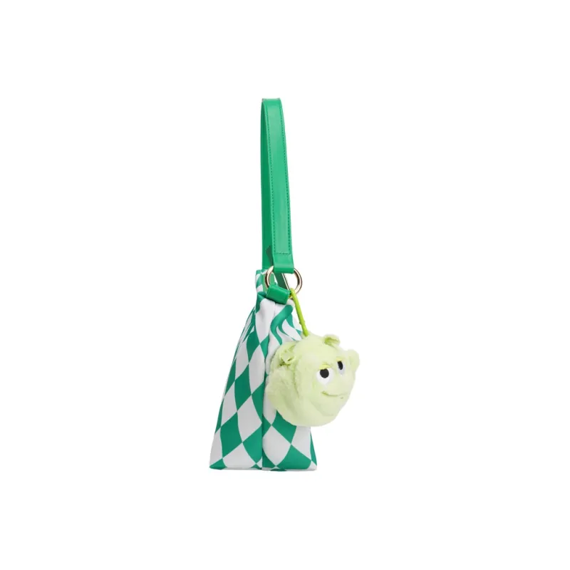 POTDEMIEL Polyester Handbag Regular Unisex Green-6