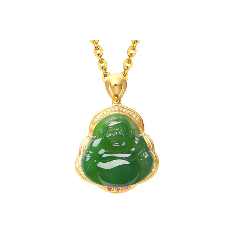 U＇VE Hetian Jade Hetian Jade Pendants Women's Jasper-0