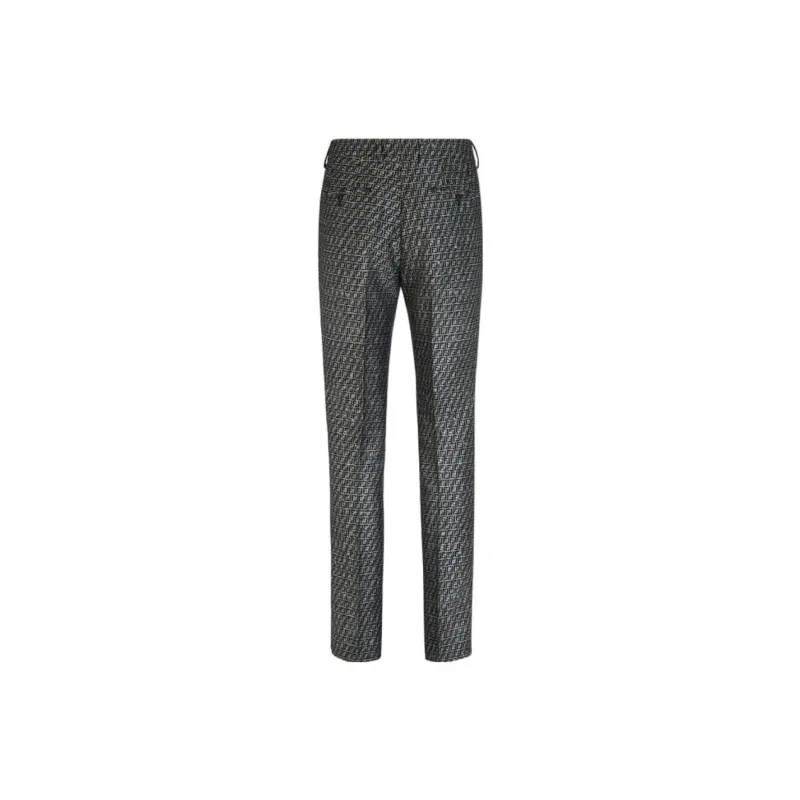FENDI Suit Trousers Men Black-1