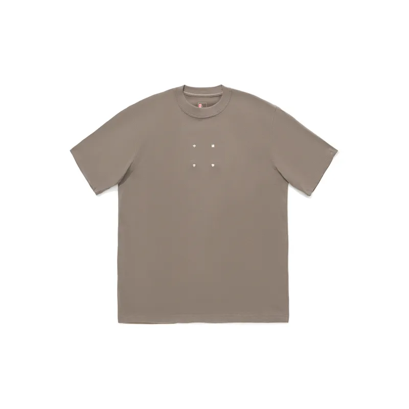 LiNing T Shirt Unisex Mushroom Umber-1