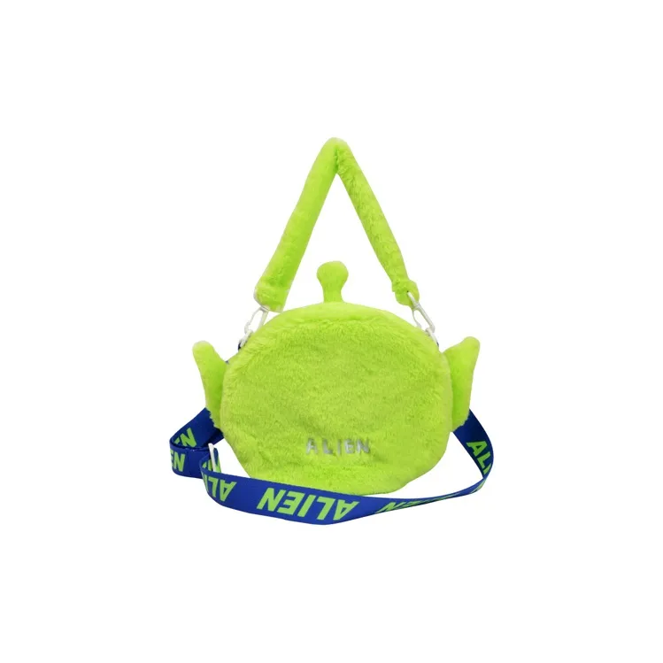 POTDEMIEL Disney Polyester Crossbody Bag, Handbag Unisex Green-3