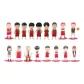 17-Person Clothing Sets (with Kraft Paper Box)