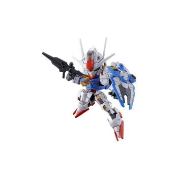 BANDAI Gundam Model Kit Q Version SD SDEX Mercury's Witch Main Character Machine Wind Spirit Aerial Model Kits