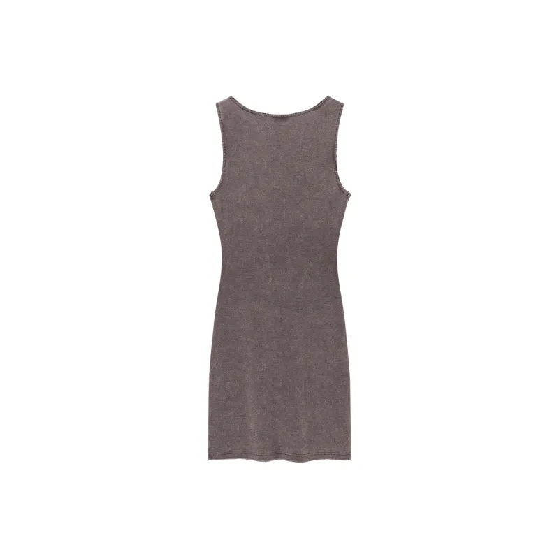 CHUU Sleeveless Dresses Women's Dark Gray-1