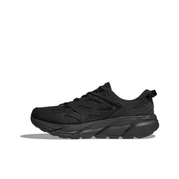 HOKA ONE ONE Clifton L Suede Black All Gender