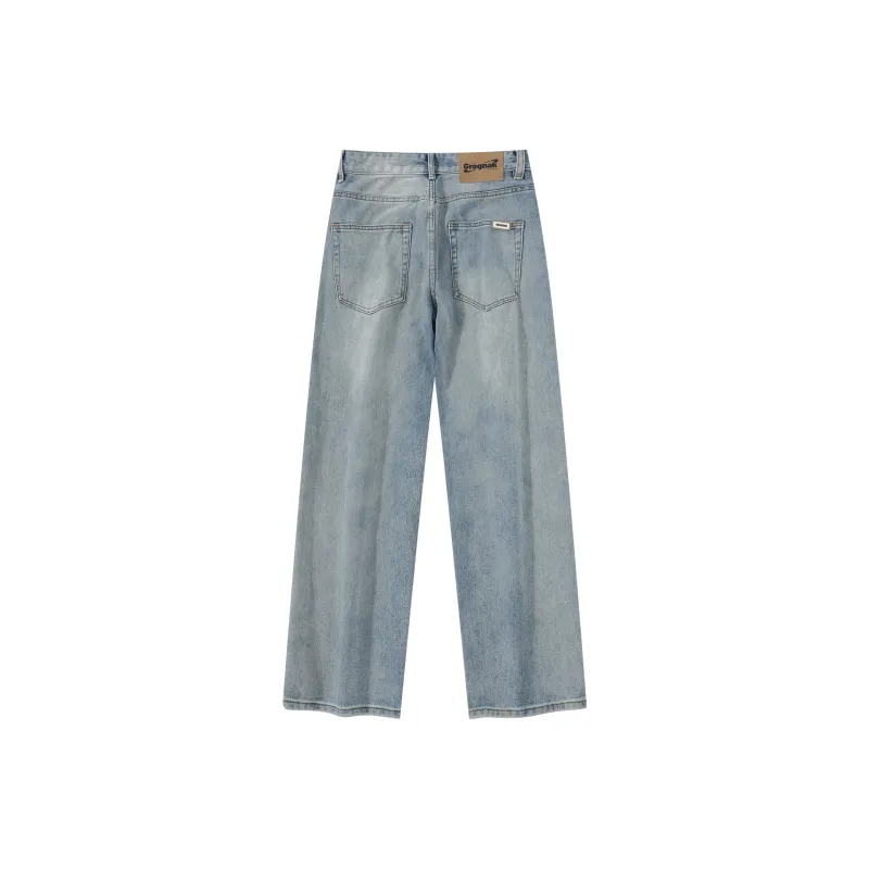 GROGNAK Jeans Unisex Vintage Blue-1