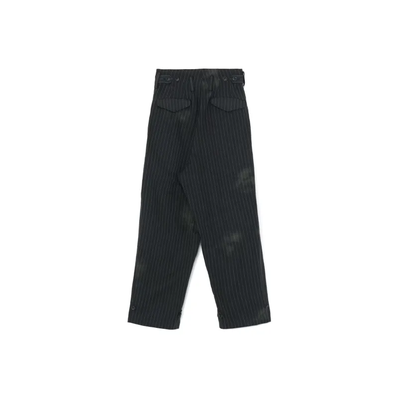Yohji Yamamoto Suit Trouser Unisex Khaki Green-1