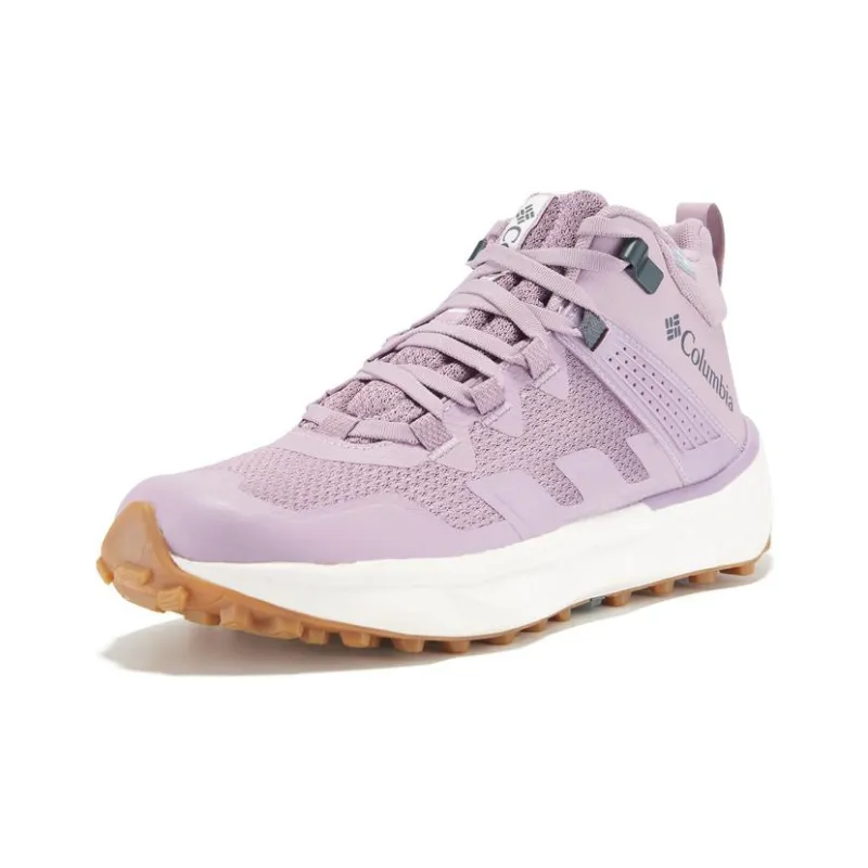 Columbia Cushioning, Wear Resistant Mid Top Hiking Shoes Women's Purple-2