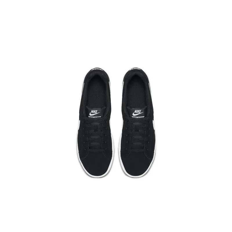 Nike Court Royale Suede Black White-3
