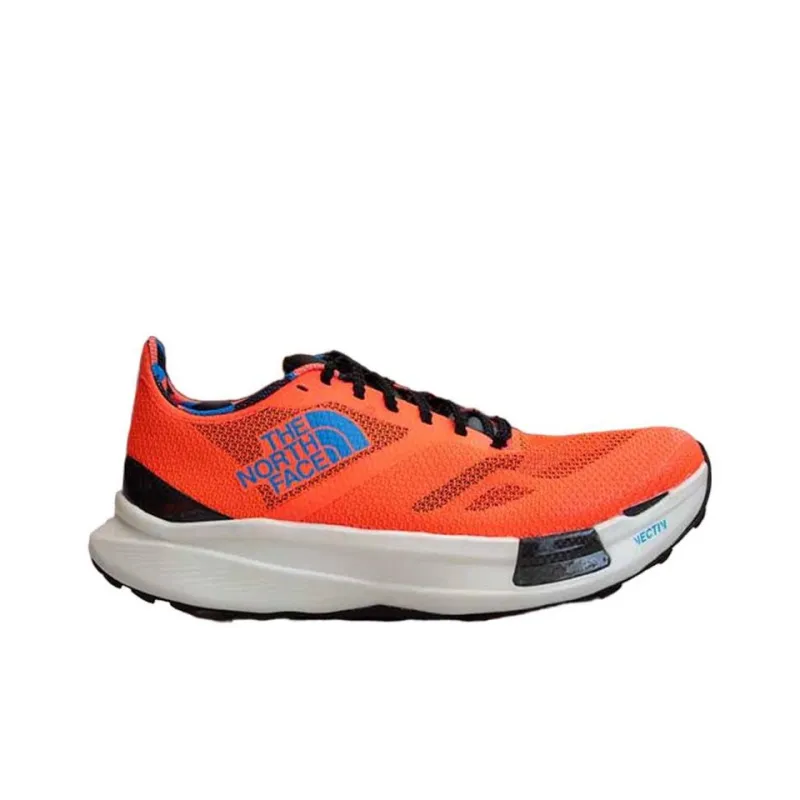 THE NORTH FACE Vertic Pro Athlete Mens Trail Running Shoes 'Solar Coral Optic Blue'-1