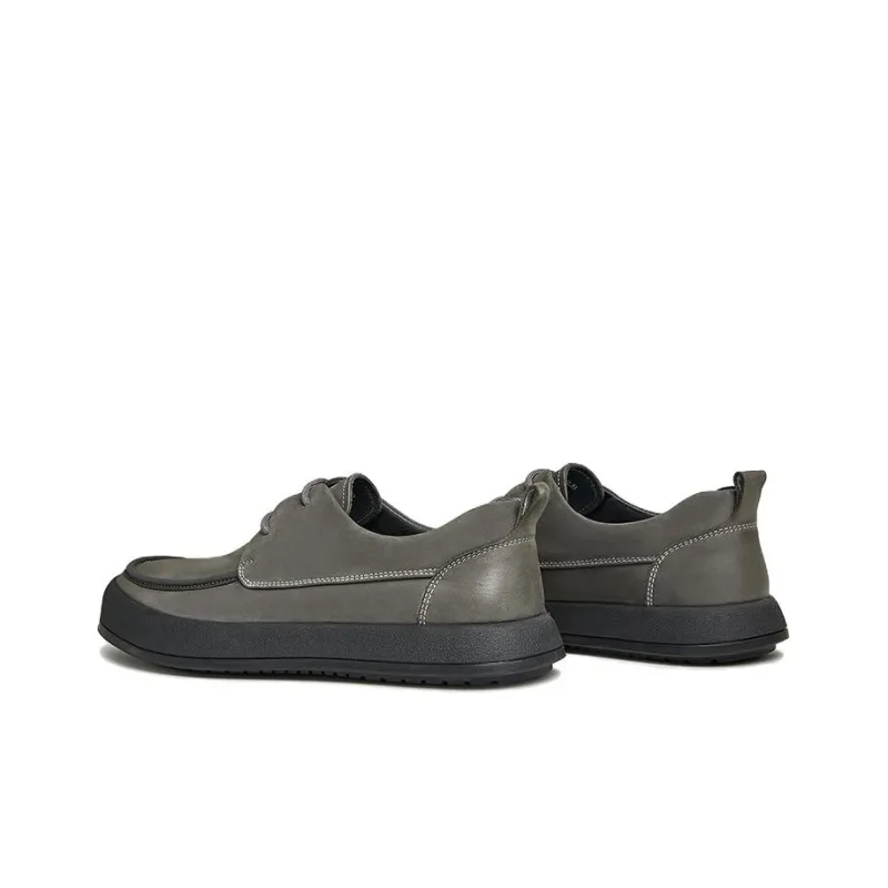 TATA Men's Casual Shoes Men Low Top Gray/Khaki-7