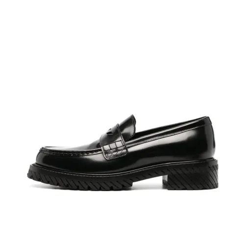 OFF-WHITE Chunky-sole Leather Loafers