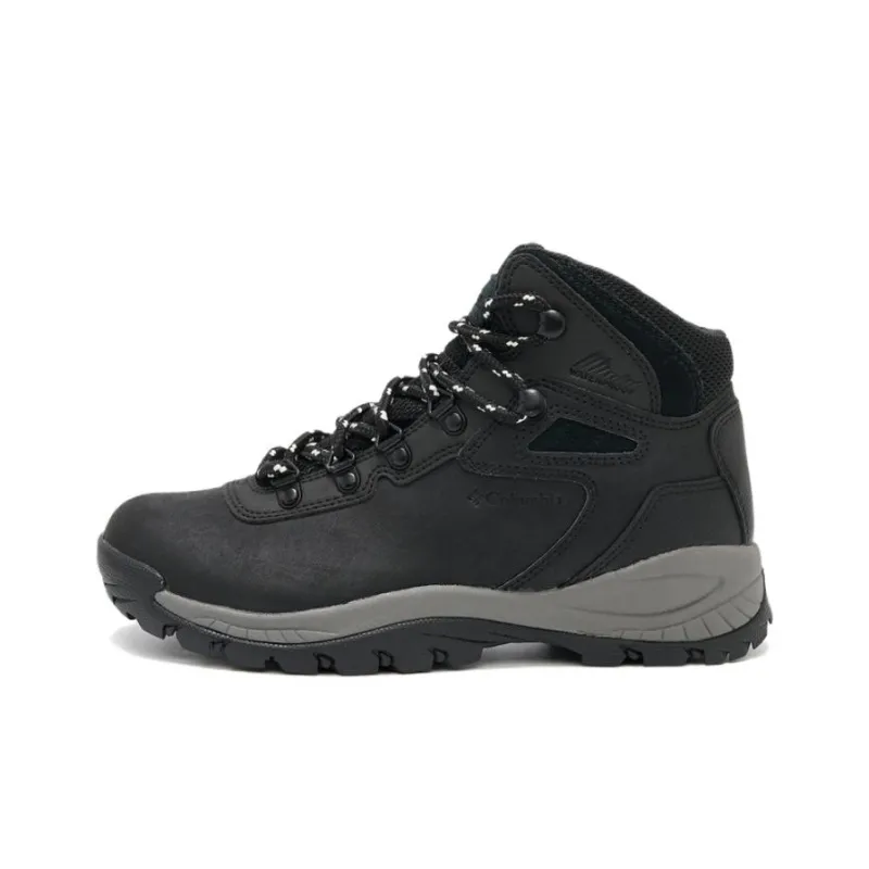 Columbia Cushioning Wear Resistant Mid Top Trekking Shoes Women's Black-0