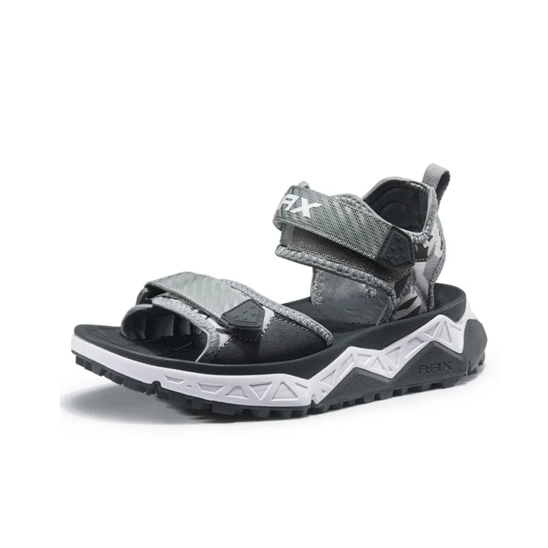 RAX Beach Sandals Men's Gray Camouflage-1