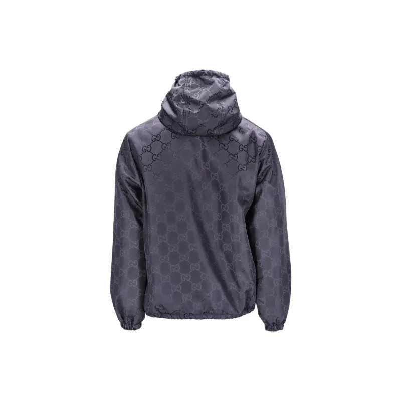GUCCI GG jacquard Hooded Jacket-1