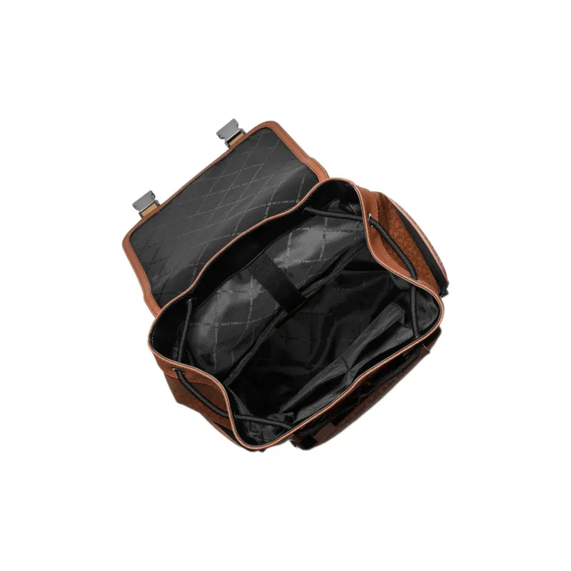 MICHAEL KORS Leather Backpack Regular Men's Brown-3