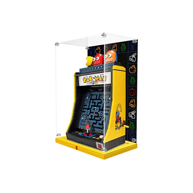 LIGHT YOUR BRICKS LeiYiBai Compatibility Building Block 10323 Pac-Man Arcade Game Display Case Model Accessories-7