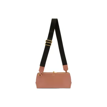 JIL SANDER Small Goji Leather Shoulder Bag
