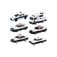 Police Car Collection-Mazda Honda Mitsubishi Satellite Communication Vehicle Kit